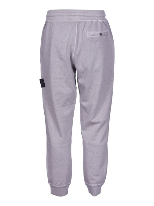 PANTALONE JOGGING IN FELPA STONE ISLAND | 801563260V0164